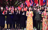 [ẢNH] Toàn cảnh Chủ tịch Triều Tiên Kim Jong-un tạm biệt Việt Nam, lên đường về nước