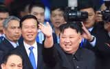 [ẢNH] Toàn cảnh Chủ tịch Triều Tiên Kim Jong-un tạm biệt Việt Nam, lên đường về nước