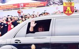 [ẢNH] Toàn cảnh Chủ tịch Triều Tiên Kim Jong-un tạm biệt Việt Nam, lên đường về nước