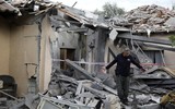 [ẢNH] Hiện trường Israel trả đũa, không kích Dải Gaza sau vụ tấn công tên lửa nhằm vào thành phố Tel Aviv