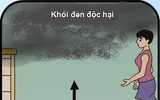 [ẢNH] Những kỹ năng thoát hiểm khi có đám cháy