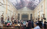 [ẢNH] Thảm kịch đánh bom ngày Phục Sinh ở Sri Lanka, khiến hàng trăm người thương vong