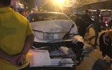 [ẢNH] Hiện trường ba vụ tai nạn giao thông liên tiếp ở Hà Nội trong đêm 22-4