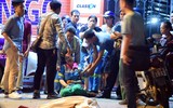 [ẢNH] Hiện trường ba vụ tai nạn giao thông liên tiếp ở Hà Nội trong đêm 22-4
