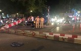 [ẢNH] Hiện trường ba vụ tai nạn giao thông liên tiếp ở Hà Nội trong đêm 22-4
