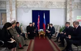 [ẢNH] Những hình ảnh của Chủ tịch Triều Tiên Kim Jong-un tại Nga