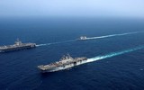 [ẢNH] Căng thẳng gia tăng, Mỹ - Iran cùng triển khai lực lượng đối phó nhau