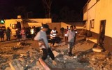 [ẢNH] Hiện trường ngổn ngang sau vụ không kích vào trại tạm giữ ở Libya