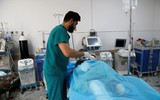 [ẢNH] Hiện trường ngổn ngang sau vụ không kích vào trại tạm giữ ở Libya