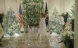 [ẢNH] Đệ nhất phu nhân nước Mỹ Melania Trump trang hoàng Nhà Trắng đón Giáng sinh 2019