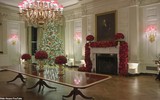 [ẢNH] Đệ nhất phu nhân nước Mỹ Melania Trump trang hoàng Nhà Trắng đón Giáng sinh 2019