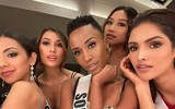 [ẢNH] Cận cảnh nhan sắc người đẹp da màu đăng quang Hoa hậu Hoàn vũ Thế giới 2019
