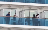 [ẢNH] Cuộc sống tù túng trên siêu tàu du lịch Diamond Princess bị cách ly do virus corona