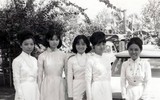 Ngắm nhìn hình ảnh phụ nữ Việt thướt tha trong tà áo dài xưa