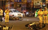 [Ảnh] Thương tâm hiện trường nữ tài xế BMV gây tai nạn liên hoàn ở ngã tư Hàng Xanh