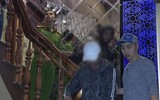 Cận cảnh công an bắt hàng chục đối tượng phê ma túy trong quán karaoke