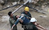 Nghẹt thở theo dõi những cuộc giải cứu công nhân bị mắc kẹt vì sập hầm mỏ