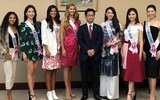 Hình ảnh xinh đẹp của Nguyễn Thúc Thùy Tiên tại Miss International 2018