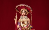 [ẢNH] Cận cảnh trang phục dân tộc gây tranh cãi của H’hen Nie tại Miss Universe 2018