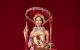 [ẢNH] Cận cảnh trang phục dân tộc gây tranh cãi của H’hen Nie tại Miss Universe 2018