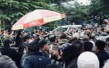 Lực lượng Công an dầm mình làm nhiệm vụ trong rét hại ở miền Bắc và mưa lũ tại miền Trung