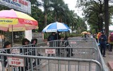 Lực lượng Công an dầm mình làm nhiệm vụ trong rét hại ở miền Bắc và mưa lũ tại miền Trung