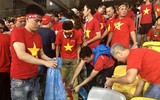 [Ảnh] Những hình ảnh đẹp của CĐV Việt Nam trên sân Bukit Jalil