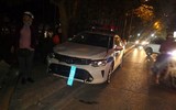 [Ảnh] Xem lại hiện trường Lexus gây tai nạn liên hoàn ở Hồ Tây
