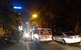 [Ảnh] Xem lại hiện trường Lexus gây tai nạn liên hoàn ở Hồ Tây