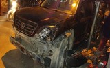[Ảnh] Xem lại hiện trường Lexus gây tai nạn liên hoàn ở Hồ Tây