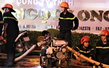 [Ảnh] Cháy dữ dội ở khu công nghiệp lớn nhất Cần Thơ