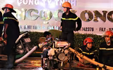 [Ảnh] Cháy dữ dội ở khu công nghiệp lớn nhất Cần Thơ