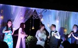 [ẢNH] Hé lộ hình ảnh hiếm hoi tại đám cưới của Tiến Đạt và vợ 9X