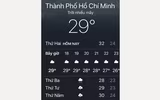 Cập nhật: Nhiệt độ một số tỉnh, thành phố trong Tết Dương lịch
