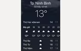 Cập nhật: Nhiệt độ một số tỉnh, thành phố trong Tết Dương lịch