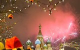 [ẢNH] Đại tiệc pháo hoa rợp trời chào đón năm mới 2019 ở Việt Nam và trên thế giới