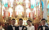 Cô dâu đeo vàng trĩu cổ trong đám cưới sang chảnh bậc nhất Nam Định