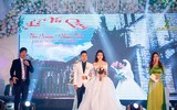 Cô dâu đeo vàng trĩu cổ trong đám cưới sang chảnh bậc nhất Nam Định