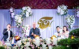 Cô dâu đeo vàng trĩu cổ trong đám cưới sang chảnh bậc nhất Nam Định