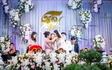 Cô dâu đeo vàng trĩu cổ trong đám cưới sang chảnh bậc nhất Nam Định