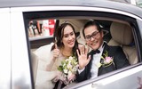 Những khoảnh khắc không thể ngọt ngào hơn trong đám cưới của nghệ sĩ Trung Hiếu