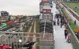 Hiện trường vụ tai nạn xe tải tông đoàn đi viếng liệt sĩ khiến 8 người tử vong ở Hải Dương