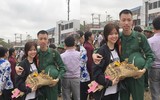 Hình ảnh cảm động về thanh niên nhập ngũ 2019 hot nhất mạng xã hội Facebook