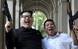 Bản sao nhà lãnh đạo Kim Jong-un và những lần gây chú ý khi xuất hiện cùng bản sao Tổng thống