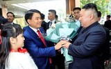 [Ảnh] Những khoảnh khắc ấn tượng nhất của Chủ tịch Kim Jong-un khi vừa đến Việt Nam