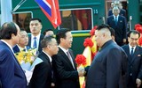 [Ảnh] Những khoảnh khắc ấn tượng nhất của Chủ tịch Kim Jong-un khi vừa đến Việt Nam