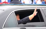 [Ảnh] Những khoảnh khắc ấn tượng nhất của Chủ tịch Kim Jong-un khi vừa đến Việt Nam
