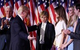 Quý tử 13 tuổi nhà Tổng thống Donald Trump gây bão bên lề hội nghị Mỹ - Triều