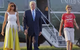 Quý tử 13 tuổi nhà Tổng thống Donald Trump gây bão bên lề hội nghị Mỹ - Triều
