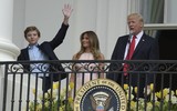 Quý tử 13 tuổi nhà Tổng thống Donald Trump gây bão bên lề hội nghị Mỹ - Triều